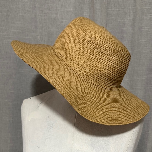 Accessories - Summer Hat-OSFM-Paper Material-Tan-GUC